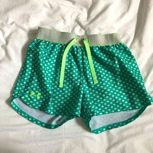 Green diamond underarmour  shorts✅